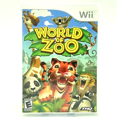 World of Zoo (2009)  Nintendo Wii Game  With Manual  Play Tested - Image 1 of 4