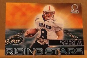 1998 Pacific Omega Rising Stars #21 Scott Frost Nebraska / NY Jets RARE RC 
