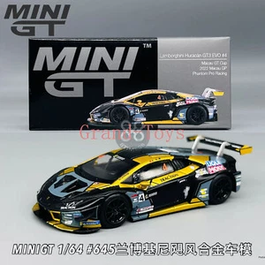 MINI GT 1:64 Lambo hurricane GT3 EVO #4 2022 Macau GP Macau GT Cup Model Car - Picture 1 of 5