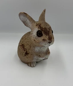 Vintage 1996 Art Line beige Hase Kaninchen 5,5" Harz Garten Statue Figur 03618 - Bild 1 von 6