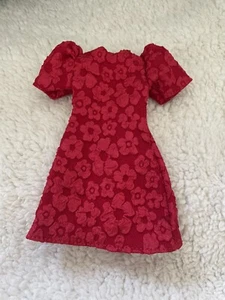 Puppenkleid für 9 Zoll Kruselings Puppe rot - Bild 1 von 3