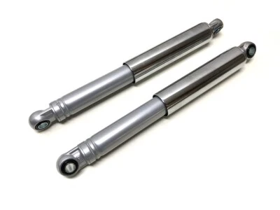 ✅ Zündapp C 50 Super Sport Combinette Stoßdämpfer Federbeine Hinten Silber ✅  - Bild 1 von 4