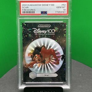 2023 Kakawow Phantom Disney  Fireworks Scar /100 PSA 10