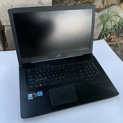 Portátil Notebook PC para Juegos ASUS GL703V 1050 16 GM Windows 10 con Cargador FUNCIONA Foto 1 de 4