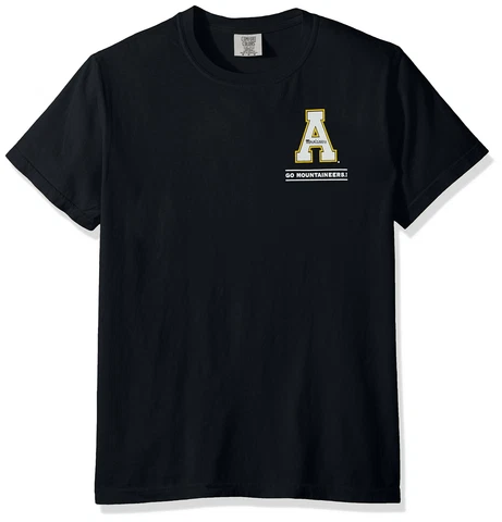 NCAA Appalachian State Mountaineers Adult Puff Arch Short Sleeve Tee, X-Large Cover