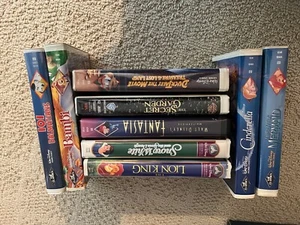 Walt Disney Black Diamond vhs tapes - Multiple! - Picture 1 of 18