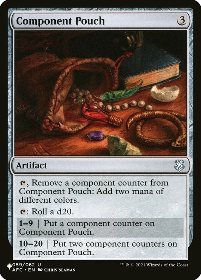 MTG Component Pouch - The List, Light Play, English The List Reprints - Image 1 of 1