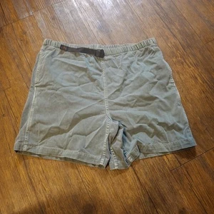 Pantalones Cortos Gramicci Vintage Años 90 Cinturón Mujer Grande Verde Hecho en EE. UU. Gorpcore - Imagen 1 de 10