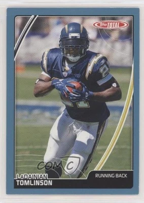 2007 Topps Total Blue LaDainian Tomlinson #430 HOF - Image 1 of 2