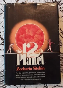 The 12th Planet Zecharia Sitchin Vintage 1976 First Edition Hardcover DJ - Imagen 1 de 15