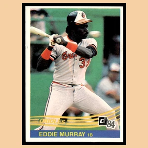 Tarjeta de béisbol Eddie Murray #47 1984 Donruss Baltimore Orioles MLB casi nueva - Imagen 1 de 4