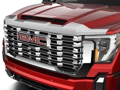 For Chevy Silverado 3500 HD 07-10 Husky 2892005 Aeroskin Chrome Hood Shield Foto 1 de 2