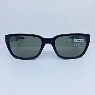 Vintage Giorgio Armani 843 Polarized Sunglasses GA 843-S C. 020/48 Black 54mm - Image 1 of 4