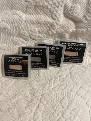 NW MARY KAY CHROMAFUSION EYE SHADOW BLOSSOM CASHMERE HAZE FROZEN IRIS MOONSTONE - Image 1 of 2
