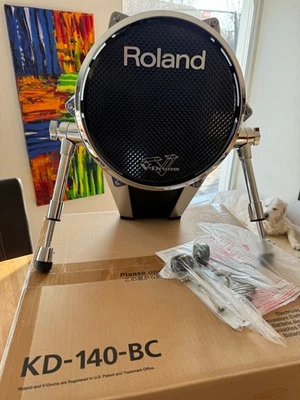 #### Roland KD-140-BC Bassdrum - so gut wie neu - kaum gebraucht - OVP #### - Bild 1 von 4