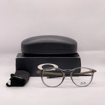 Gafas Oakley Pitchman R redondas delgadas ligeras para hombre OX8105 tinta gris Foto 1 de 4