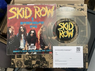 Skid Row - I Remember You 10" - Clear Vinyl + Postcard - Unplayed - Image 1 of 2