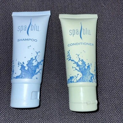 NOS Spa Blu Shampoo & Conditioner 1.25 Fl Oz Each (L-8) - Image 1 of 2