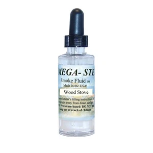 JT's Mega-Steam Smoke Fluid - Wood Stove 2oz. Dropper Bottle - Picture 1 of 1