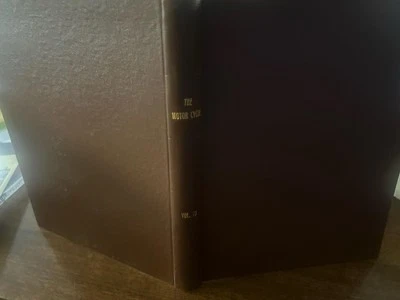 1944 The Motor Cycle motorcycle D-Day WW2 bound volume TT BSA Velocette AJS - image 1 of 4