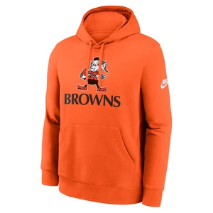 Cleveland Browns Nike Best Season Rewind Club Pullover Hoodie Men's Retro NFL - Picture 1 of 3