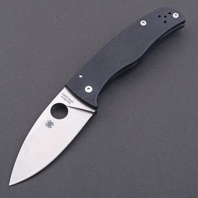 C263 Black G10 Handle Lockback Outdoor Tactical Camping Pocket Folding Knife - Image 1 of 4
