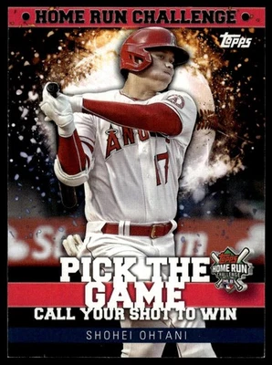 2022 Topps #HRC-4 Shohei Ohtani Home Run Challenge Code Cards (Series One) - Image 1 of 2