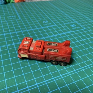 Transformers Fire Truck Robot 1980s Mini Car Vintage Used no tires - Picture 1 of 6