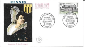 FRANCE 1962 FDC 35 CONGRES PHILATELIQUE YT 1351 - Picture 1 of 1