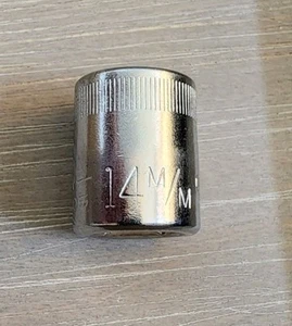 Craftsman USA 14mm Socket 12 Point 3/8" Drive VV 44305 - Picture 1 of 5