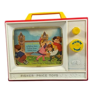 Fisher-Price Movie Viewer Theater 2 Films London Bridge Row Row Row Your Boat - Picture 1 of 13