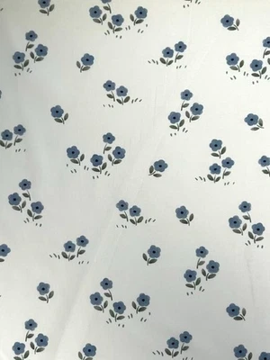 Baumwollstoff Kinderstoff Digitaldruck Vive La France Blümchen - Bild 1 von 2