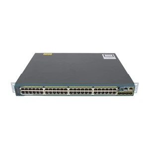 Cisco Catalyst WS-C2960S-48LPS-L 48-Port GbE PoE 4*SFP Network Switch - Picture 1 of 4
