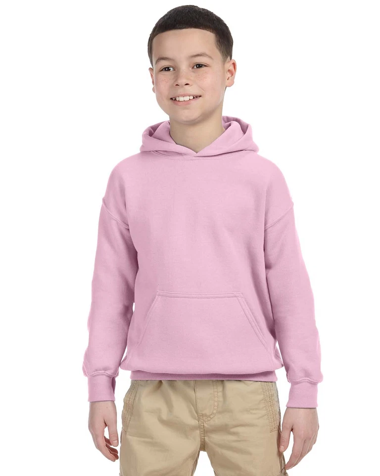 Sudadera con Capucha Gildan Juvenil Mezcla Pesada Niños Niñas 8 OZ 50/50 Sudadera con Capucha S-XL G185B Foto 1 de 1