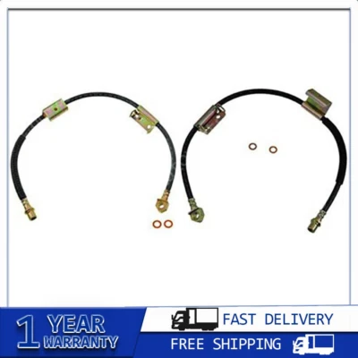 适用于雪佛兰索罗德 1500 1999 ~ 2006 2x 前多曼制动液压软管 — 第 1/4 张图片