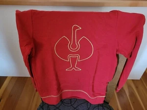 ENGELBERT STRAUSS e.s. MOTION 2020 SWEATER HOODIE KIDS 146/152 RED - Picture 1 of 3