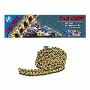 Kart CZ Kette 104 Link CZ Superkette 219 Pitch Kart Brandneu Kart Teile UK - Bild 1 von 1