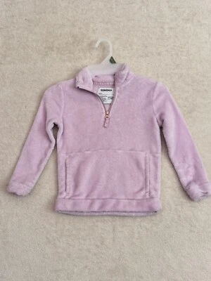 Pullover Sherpa rosa Sonoma para niñas talla 5 Foto 1 de 3