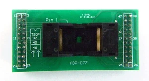ADP-077 TSOP Juego Adaptador 20mm Placa ZIF Superior - Imagen 1 de 1