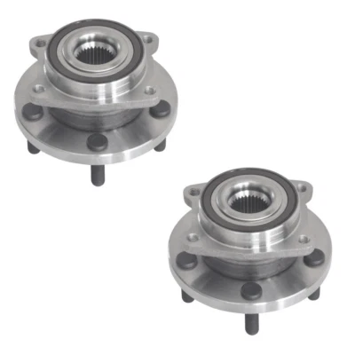Pair For 2009 Caliber 2007-2010 Chrysler Cirrus Sebring Front Wheel Bearing Hub - Image 1 of 4