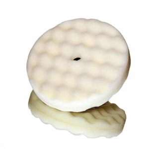 3M 05706, Perfect-It™ Compound Pad, 8" Dia, Hookit™ Attachment, Foam Pad, White - Picture 1 of 1