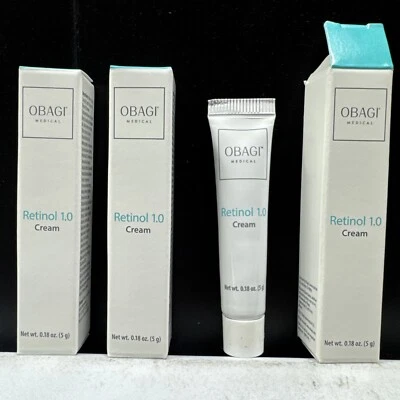 OBAGI RETINOL 1.0  - 3x 0.18 Oz.(5g)/ea. “Trial Size - Brand New In Box” - Image 1 of 4