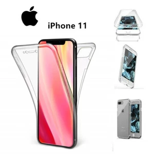 Cover Custodia 360 Gradi Full Body Trasparente per APPLE iPhone11 - Foto 1 di 2