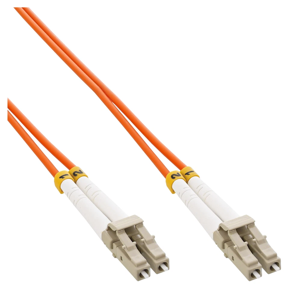 InLine® LWL Duplex Kabel, LC/LC, 50/125µm, OM2, 5m - Bild 1 von 1