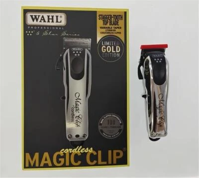 New Wahl 8148-100 Silver Professional 5-Star Limited Edition Cordless Magic C - Image 1 of 4
