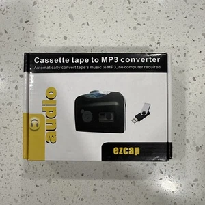 EZCAP 231 Cassette Tape to MP3 Audio Converter to USB, MP3 Player NEW in box - Picture 1 of 4