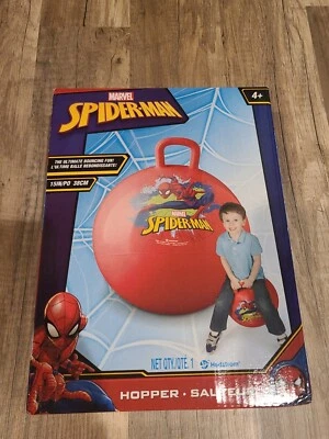 Marvel Spiderman  15-Inch  Hopper Ball Red New - Image 1 of 2