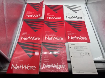 Rare Vintage Novell Netware Lot - Image 1 of 4