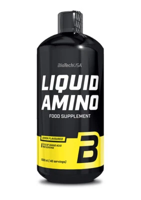 Biotech USA Amino Liquid - 1L Flasche - Aminos+BCAA+Glutamin+Arginin+B6 - Bild 1 von 2