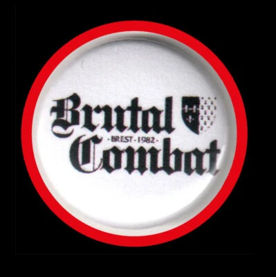 MARKENLOS B.Combat-Brest "BUTTON"Oi! Oi! Oi!/Skin/Way of Life/Boots&Braces/Anstecker